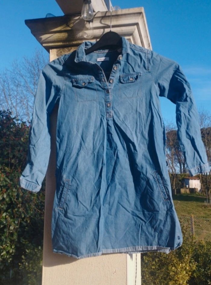 Robe en jeans