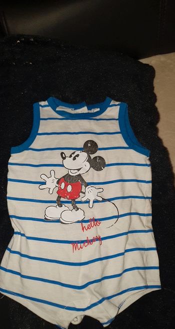Barboteuse mickey 6 mois