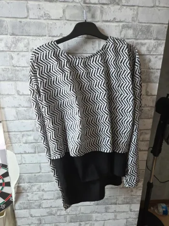 Blouse blanche porte taille M