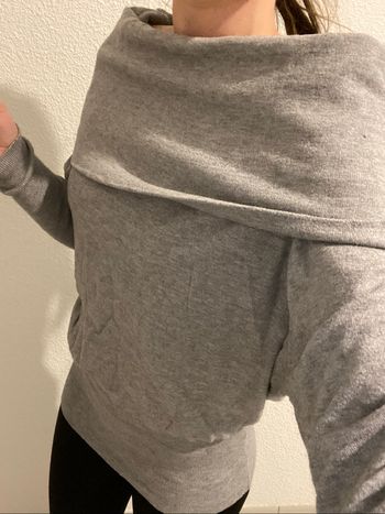 Pull gris - Vintage dressing