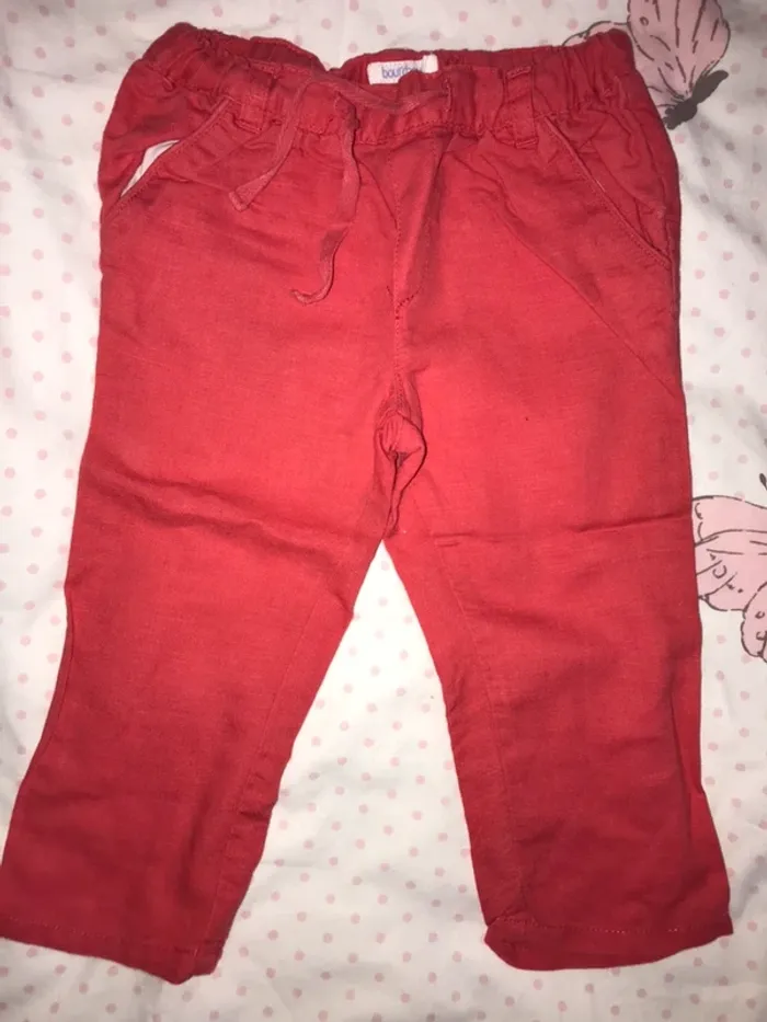 Pantalon lin boutchou