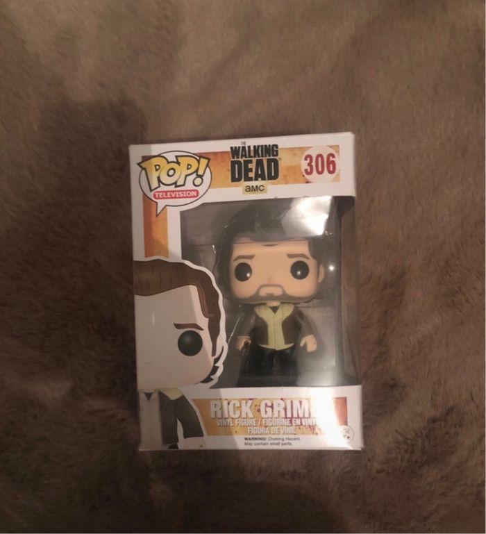 Funko pop walking dead Rick