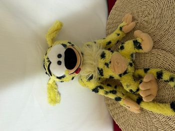Peluche de collection Marsupilami 2008 © Marsu Ajena 32+70 cm