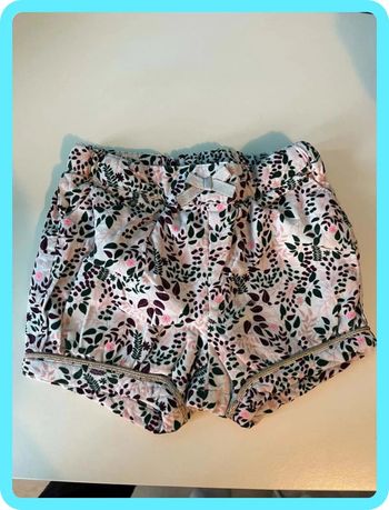Joli short hiver en velours 12 mois sergent major