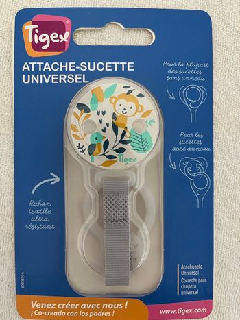 Attache tétine Tigex