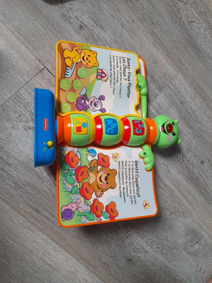 Livre d'éveil rigolotronique fisher price - photo numéro 5