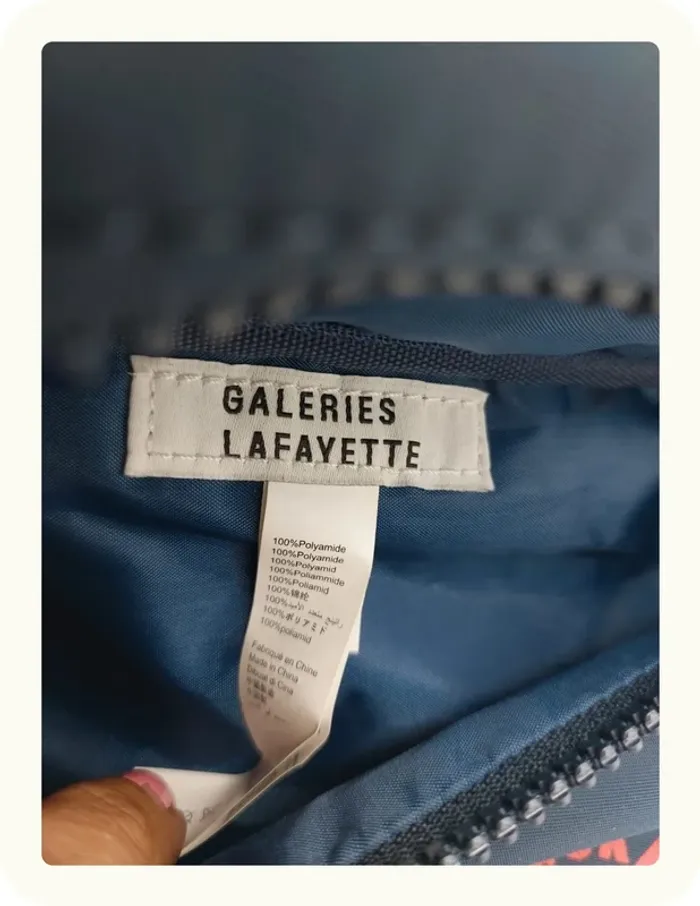 Sacoche banane basket Galeries Lafayette - photo numéro 4