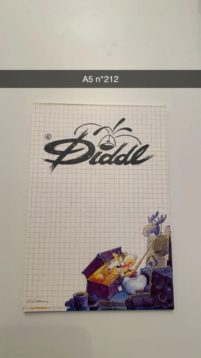 Feuille diddl A5 - photo numéro 5