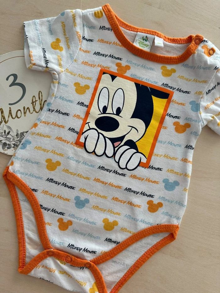 Bodie Disney Mickey 3 mois - photo numéro 3