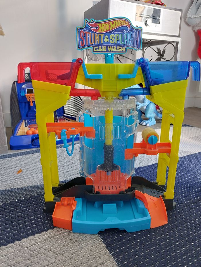 Station lavage hotwheels