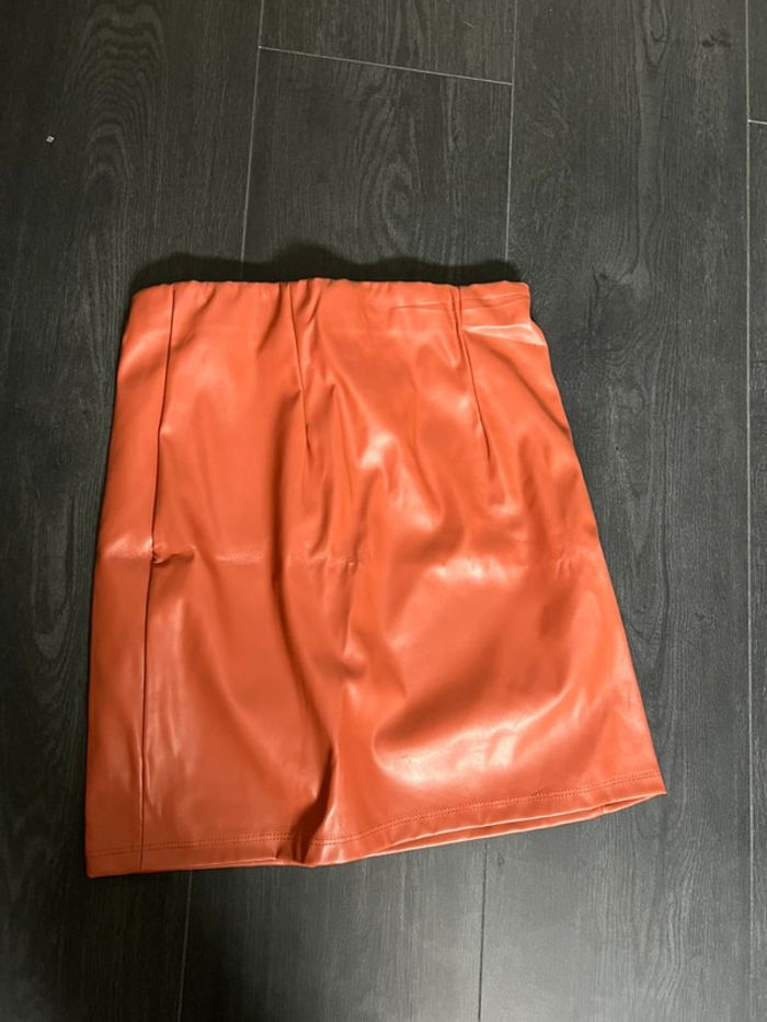 Jupe simili cuir Asos Design