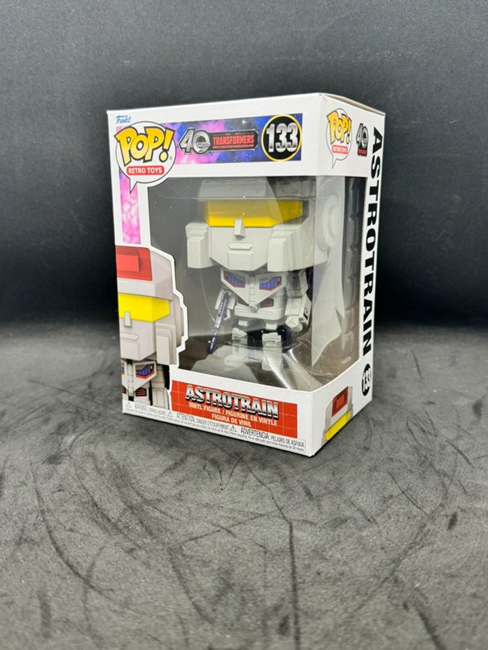Funko pop transformers Astrotrain 133