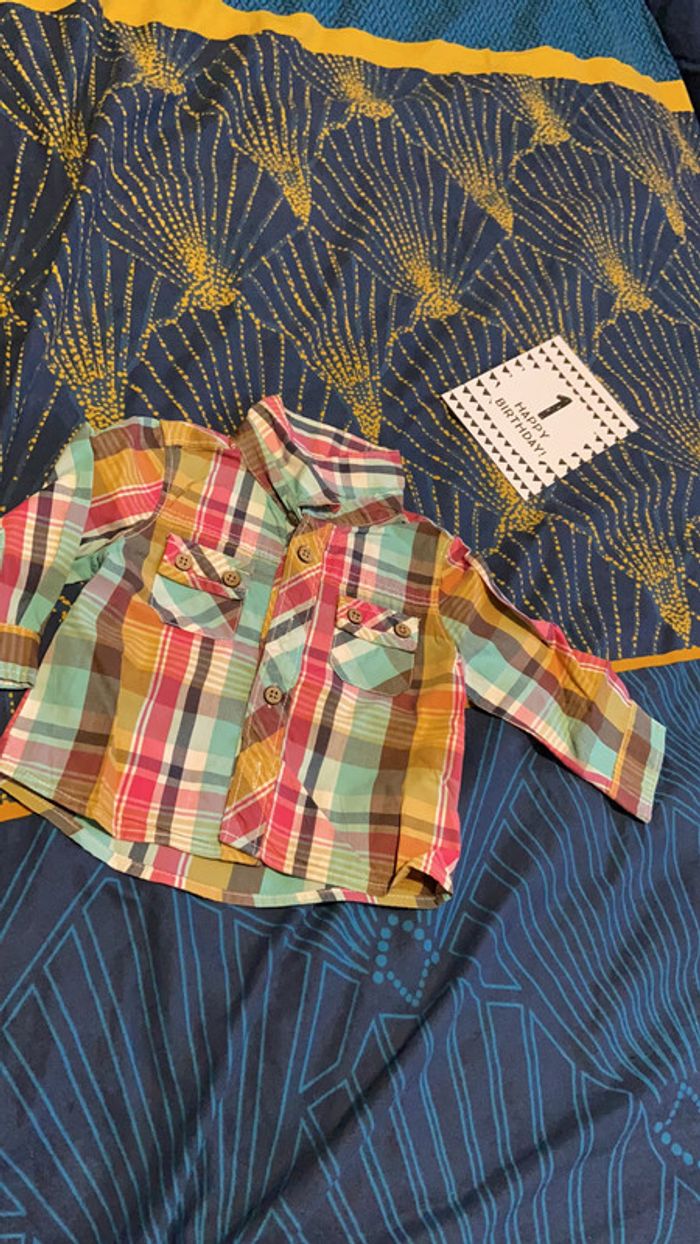 Chemise 12 mois 74 cm