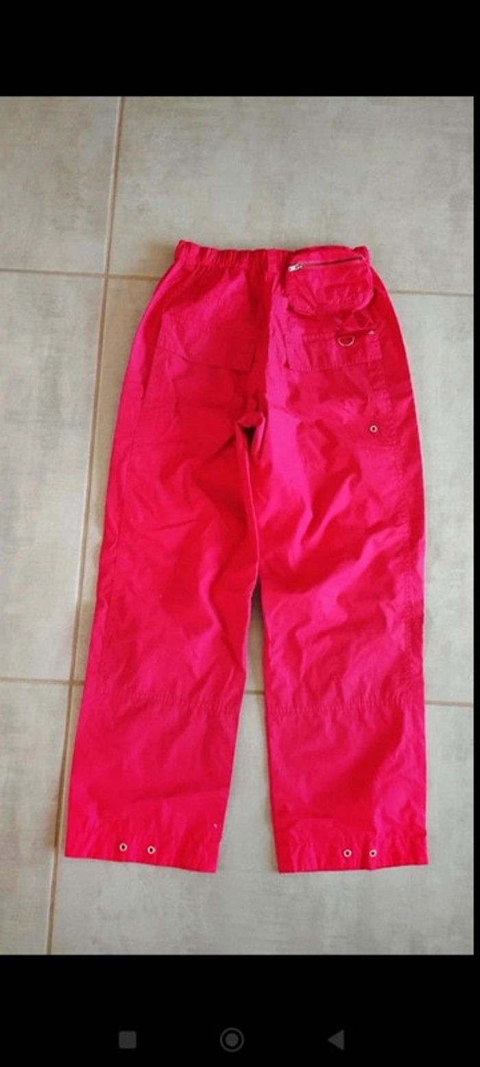 Pantalon rouge taille m avec poches alouette - photo numéro 5