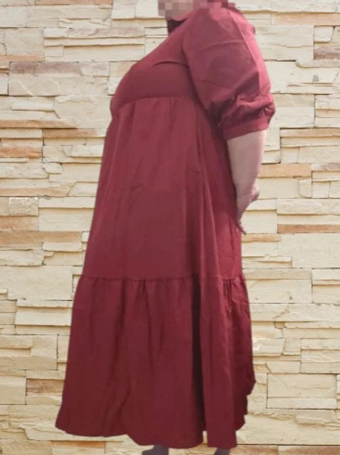 Robe unie grande taille - photo numéro 3