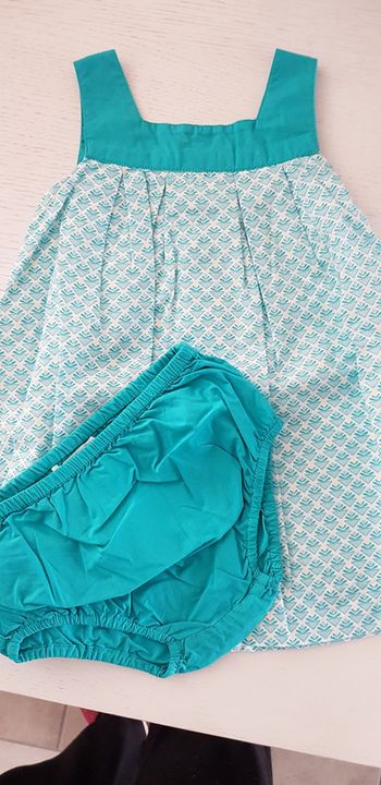 Ensemble robe obaibi et culotte assortie