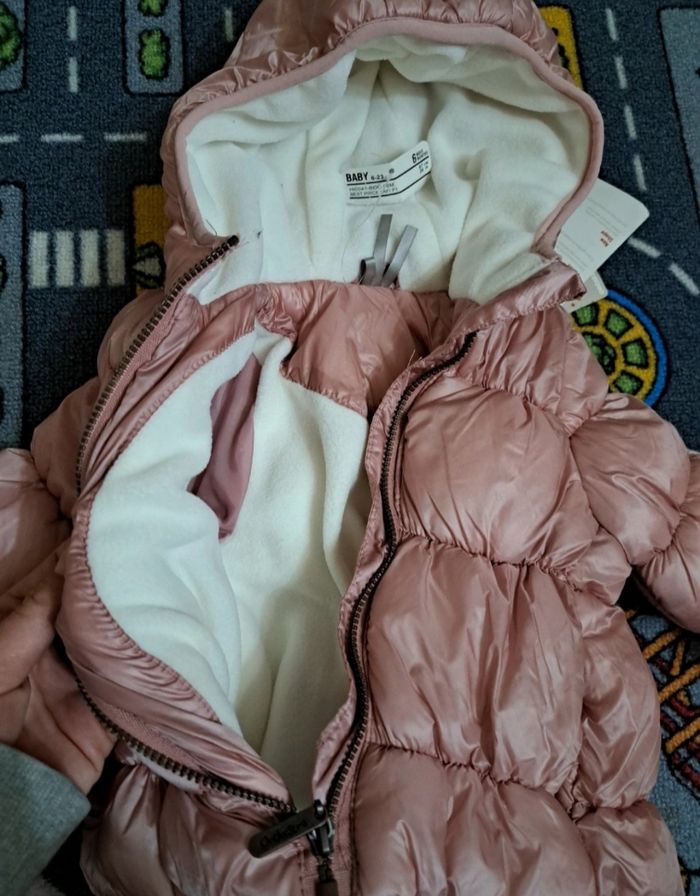 Manteau imperméable bébé fille 6 mois - photo numéro 2
