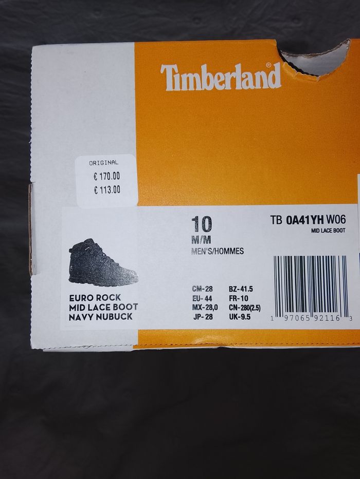 Timberland Euro Rock Mide Lice Boot taille 44 - photo numéro 6