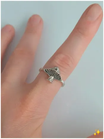 Bague argentée tendance – Acier inoxydable – Intemporelle & brillante