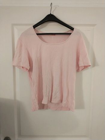 T-shirt rose à la Manoukian taille l