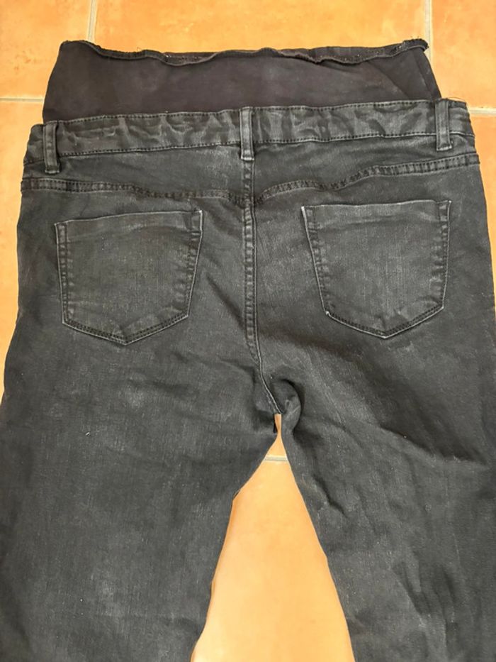 Jean grossesse noir Kiabi T40 - photo numéro 5