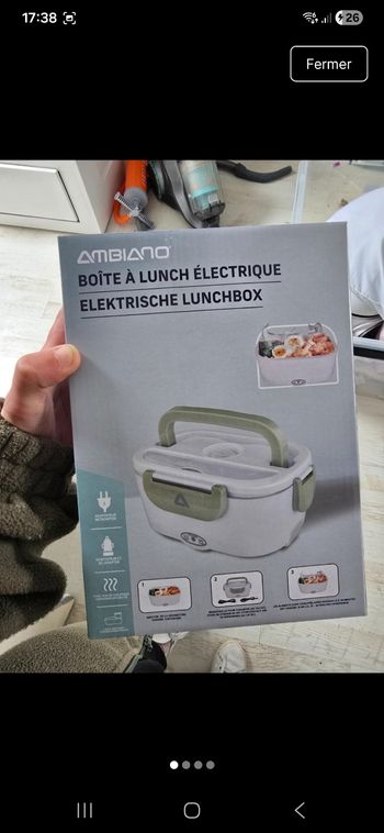 Boîte a repas / lunch électrique 
