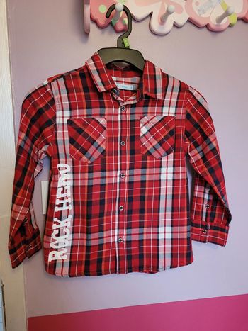 Chemise garçon "Rock Héro"