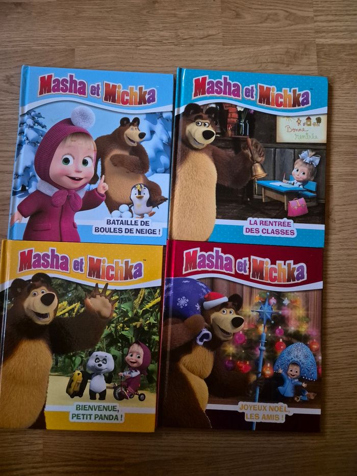 Lot de livres Masha et Michka en tres bon état