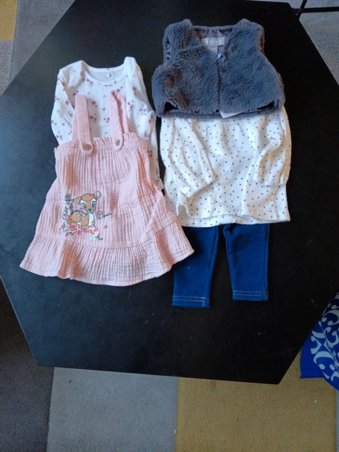 Lot de 2 ensembles en 0-3 mois