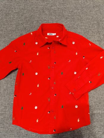 Chemise de Noël 🎅 Gémo 6 ans