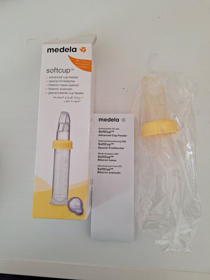 Soft Cup allaitement medela cueillette d'allaitement