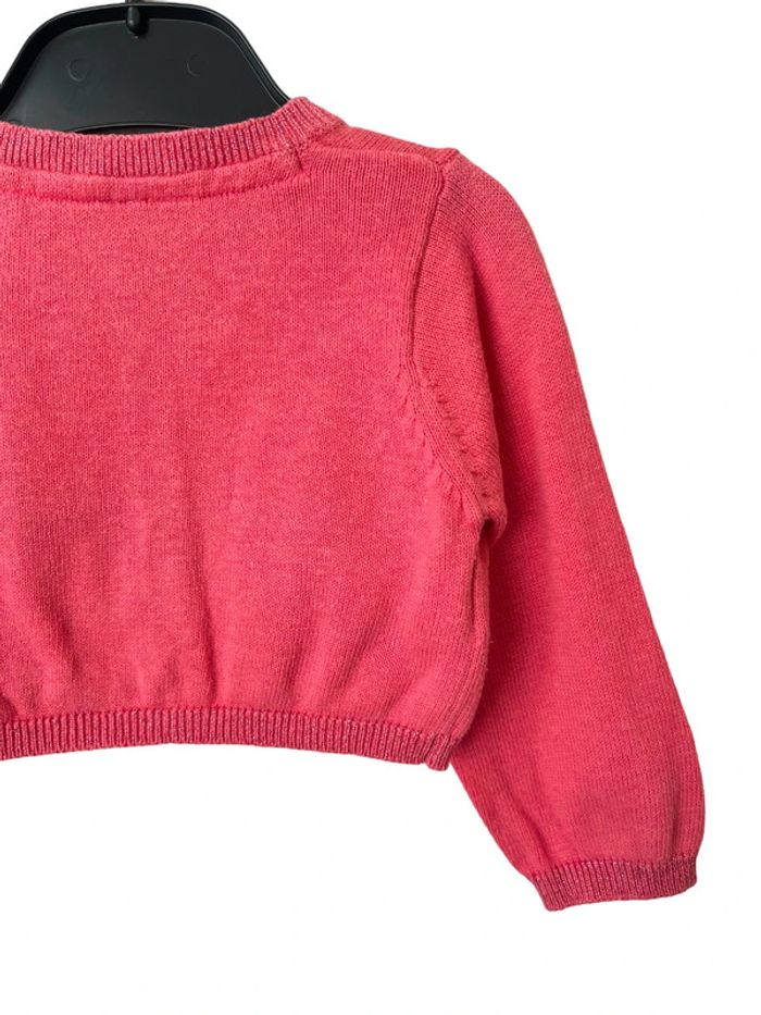 Gilet court (boléro) rose - Tape à l'oeil 6 mois - photo numéro 4