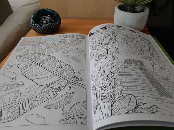 Livre de coloriage art thérapie Mayas & Aztèques - photo numéro 5