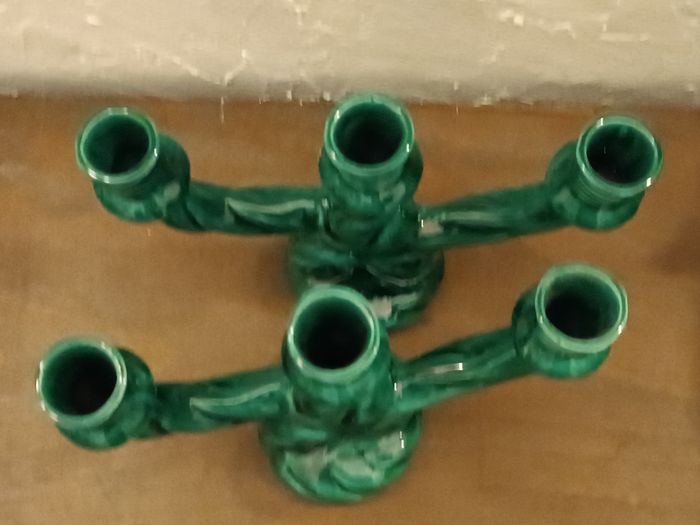 Paire de chandelier Vallauris 1950 - photo numéro 5