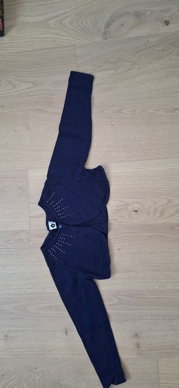 Boléro bleu marine, 4ans, Z