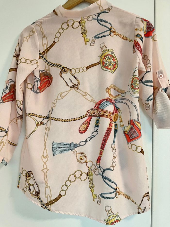 Chemise imprimée fille - photo numéro 7