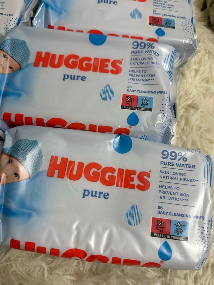 Lot de 6 paquets de lingettes Huggies
