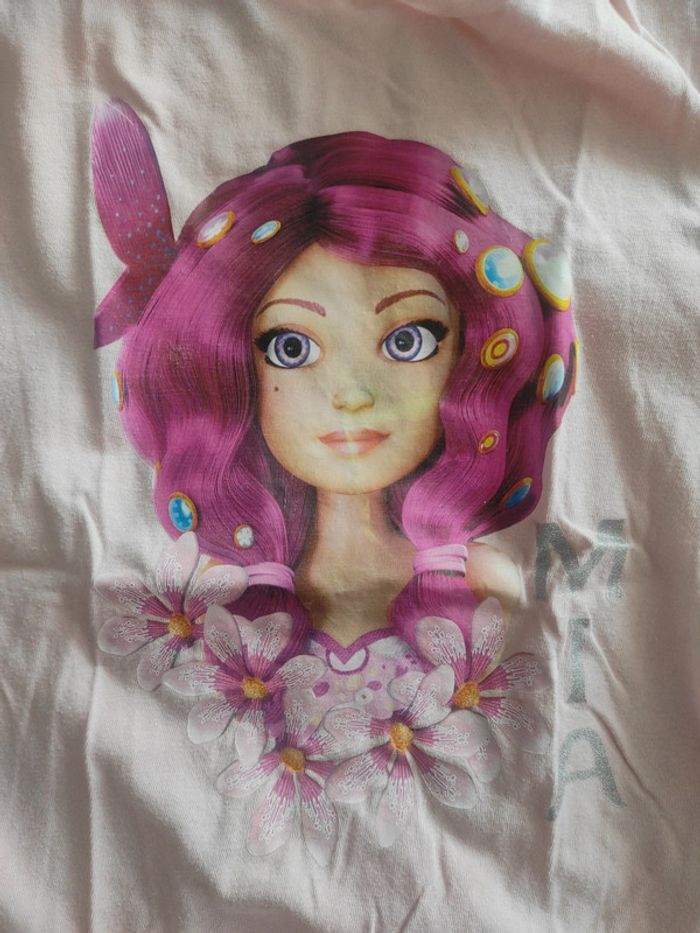 Tee shirt manches courtes Mia et moi 10 ans - photo numéro 3