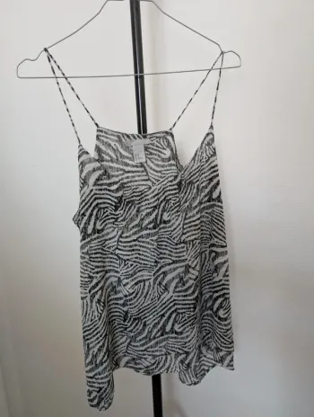 Top à bretelles H&M T.38
