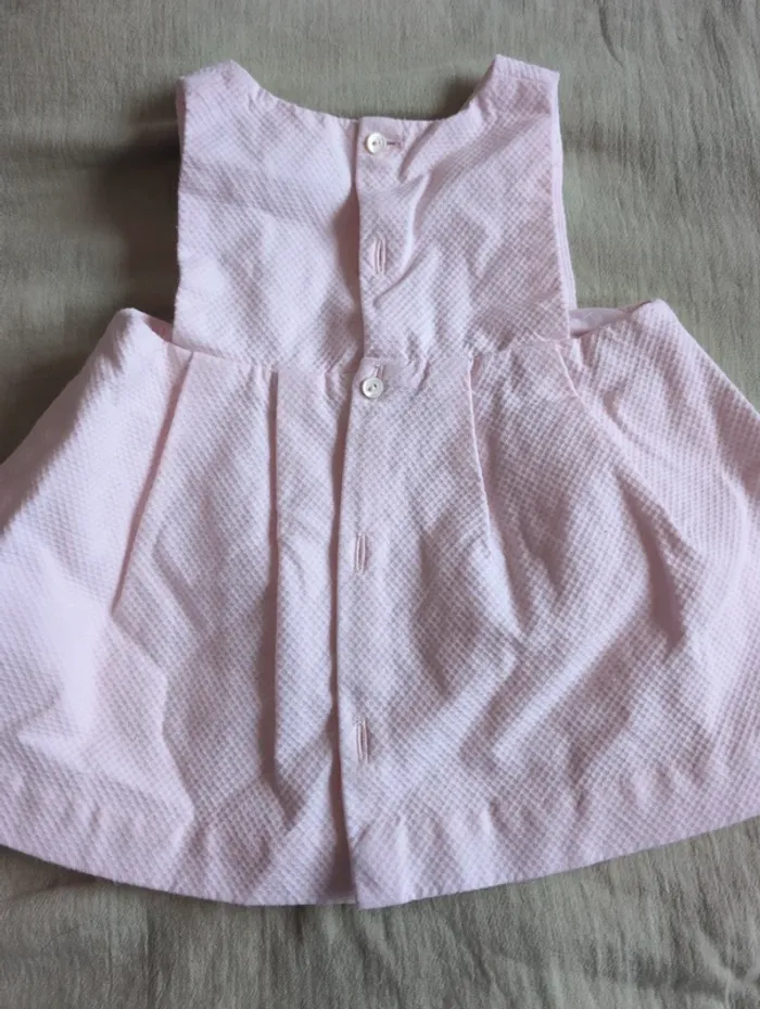 Ensemble Jacadi robe et chemisier 6 mois - photo numéro 4