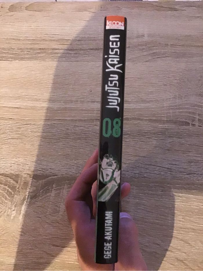 Manga Jujutsu Kaisen Tome 8 Super état livre Trésor caché shonen - photo numéro 3