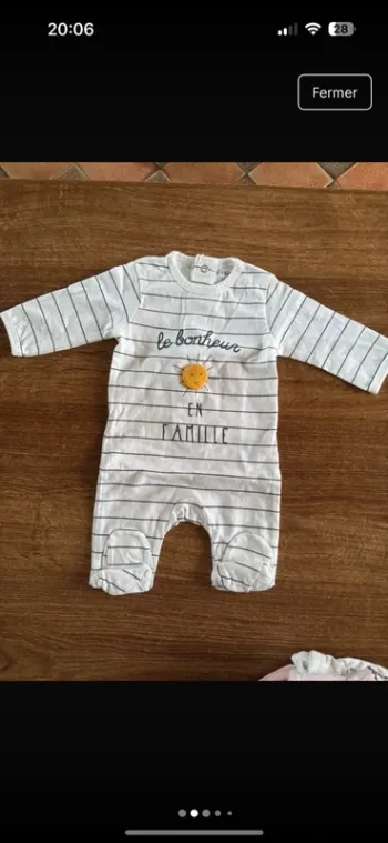 Pyjama léger fille