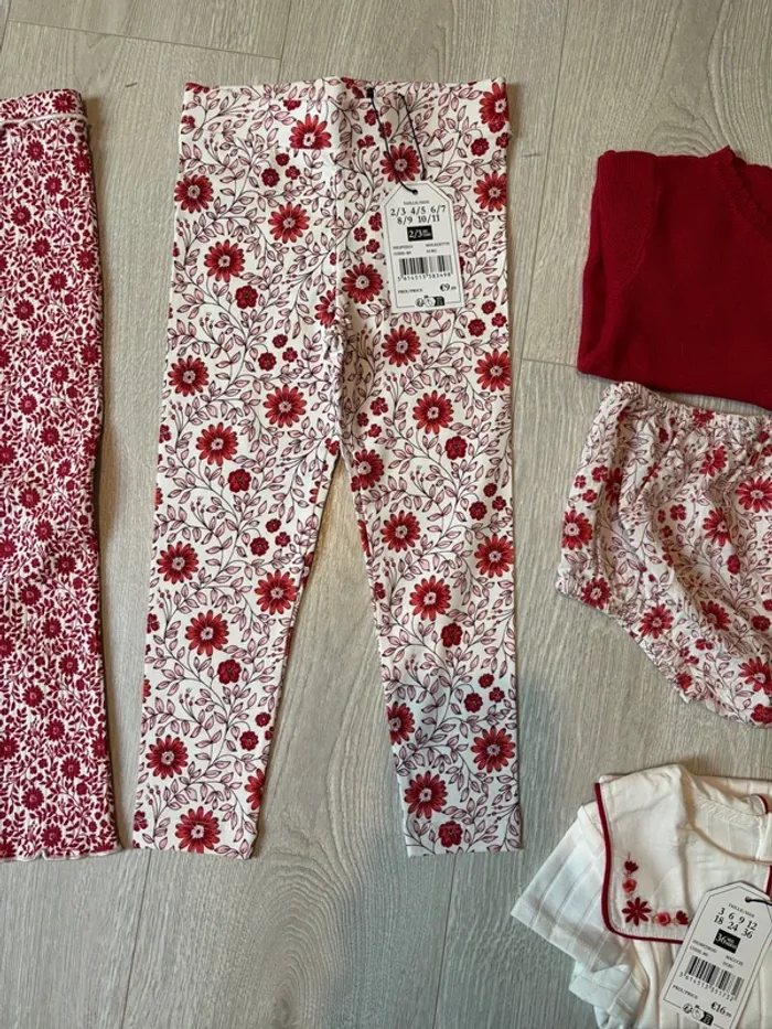 Lot 7 pièces d’ensemble taille 24/36 mois sergent major - photo numéro 6