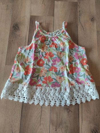 Tee-shirt bretelles 4 ans