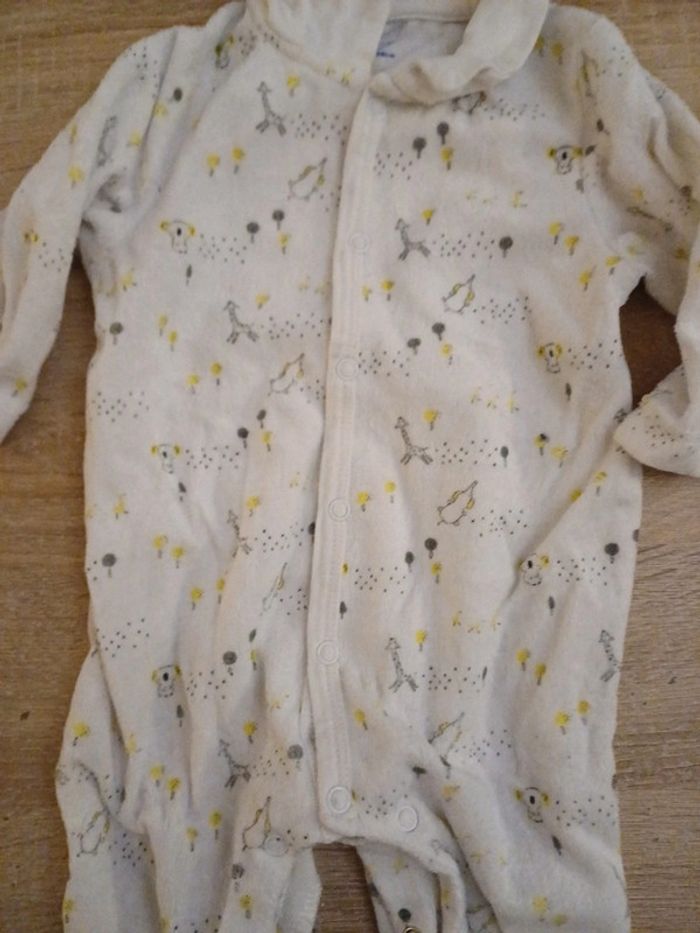 Pyjama 3 mois Mots d'enfants - photo numéro 2
