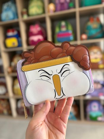 Portefeuille Loungefly zip la belle et la bête 