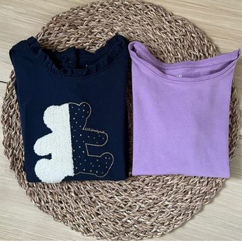 Lot tee-shirts manches longues