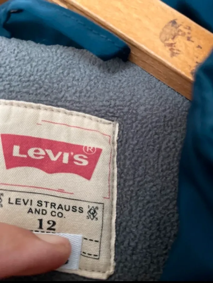 Manteau veste bomber’s levi’s 12 ans en très bon état - photo numéro 8