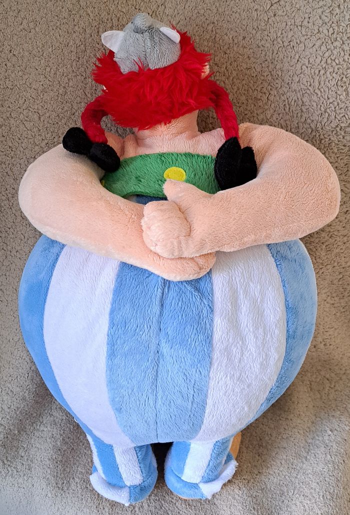 🧸 Grande peluche Astérix : Obélix 40cm - photo numéro 3