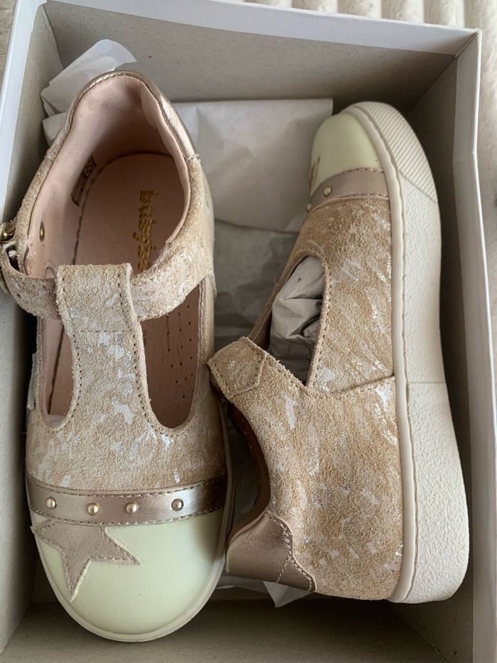 Ballerines rose cuir - photo numéro 5